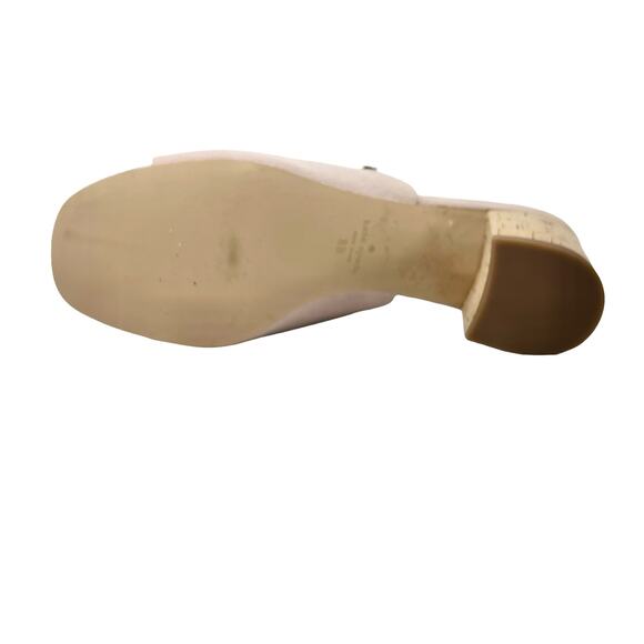 NWOB Kate Spade Dusty Rose Suede Heeled Block Sandal Size 8 - Picture 8 of 8